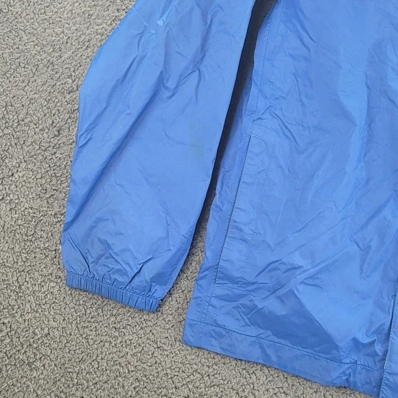 The North Face Hyvent Jacket Blue Lime Green Boys Large Hoodie Full Zip Pockets - Picture 9 of 16